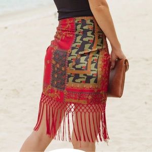 CABALLERA FRINGE COVER UP - VICI